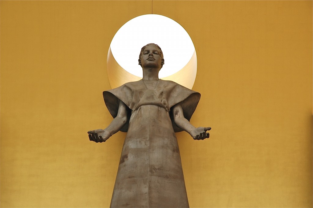 The Virgin Mary by Robert Graham, Cathedral of Our Lady of the Angels in Los Angeles (2010)