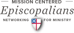 Mission Centered website logo depicting an Episcopal shield