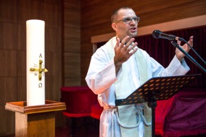 On the 17th of May 2015,  Reverend '' Gregory Whitaker '' preaching  at the Church APPIA on floor six of 134A Pasteur