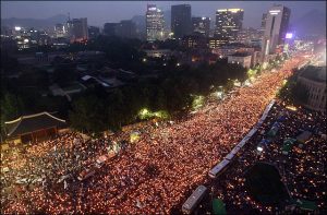 So Korean protest