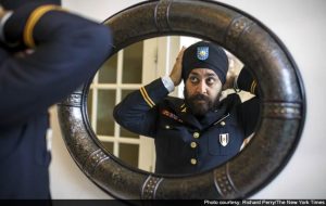 Major Kamaljeet Singh Kalsi, in a ruling which only applied to him, received a permanent injunction to wear his turban & beard in 2009.